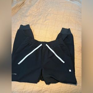 Figs Black Uman Scrub Joggers